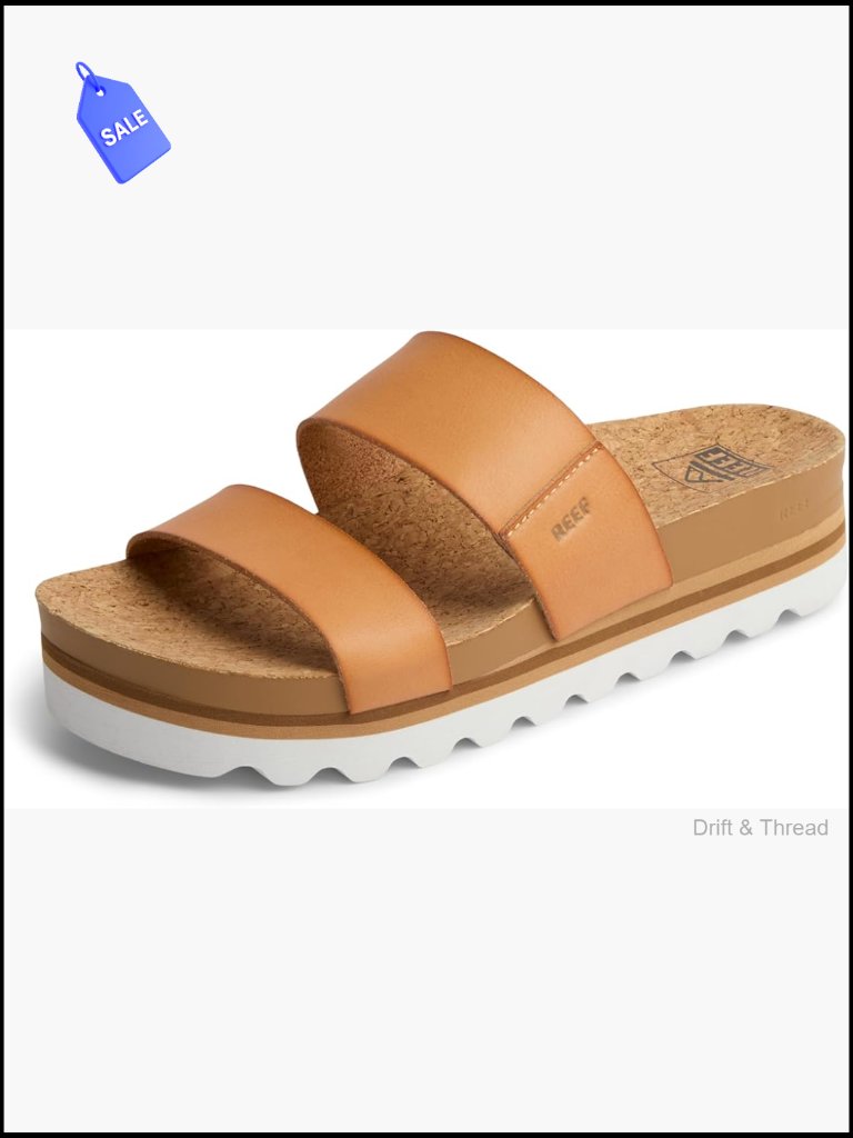 Womens Platform Fashion Slide Sandals With Arch Support